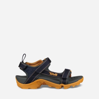 Teva Tanza - Kids' Teva Hiking Sandals - Navy | India (BZAX67891)